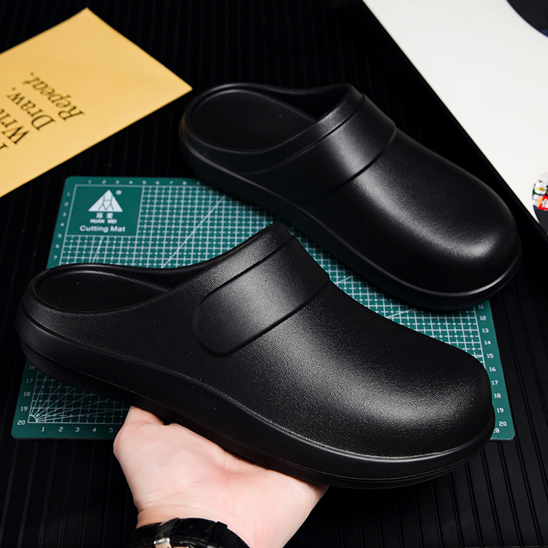 Kitchen Gadgets For Men - Men Waterproof Chef Shoes Non-slip and