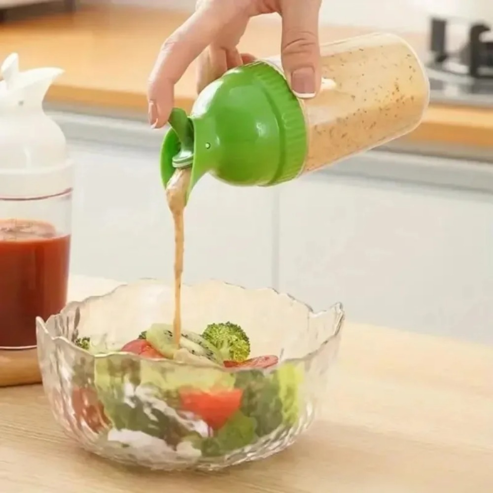 Kitchen Gadgets New 2025 - New Kitchen Gadget Leakproof Salad Dressing