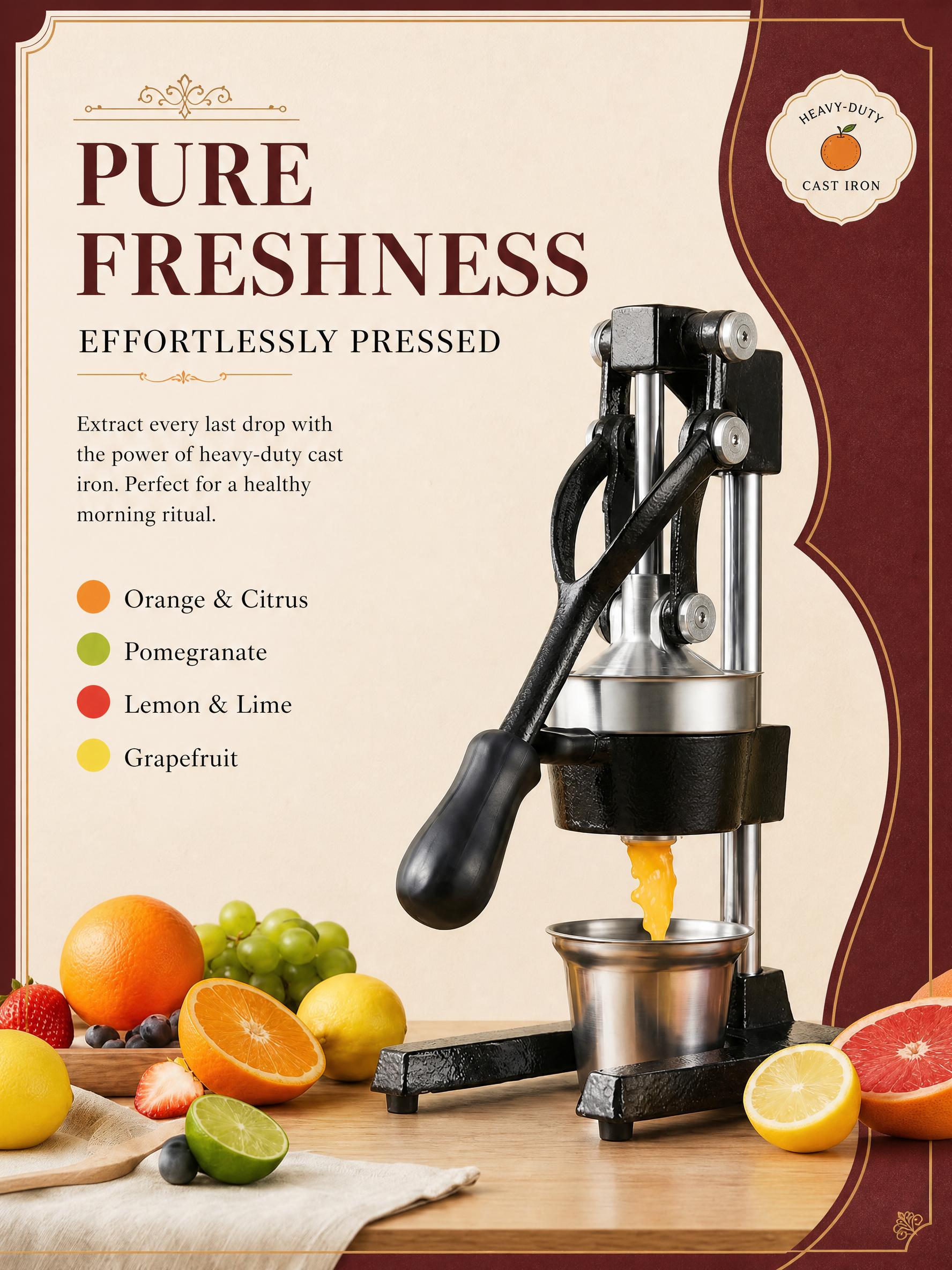 Manual Juicer, Manual Citrus J - Kitchen Gadgets Juicer 评论和价格