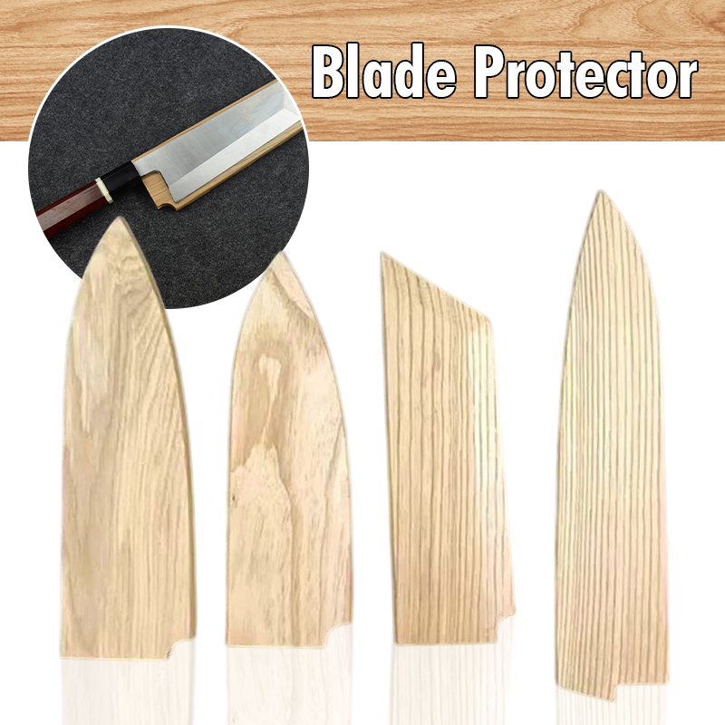 Chef's Wooden Knife Sheath Kit - Magnetic Knife Strip 评论和价格