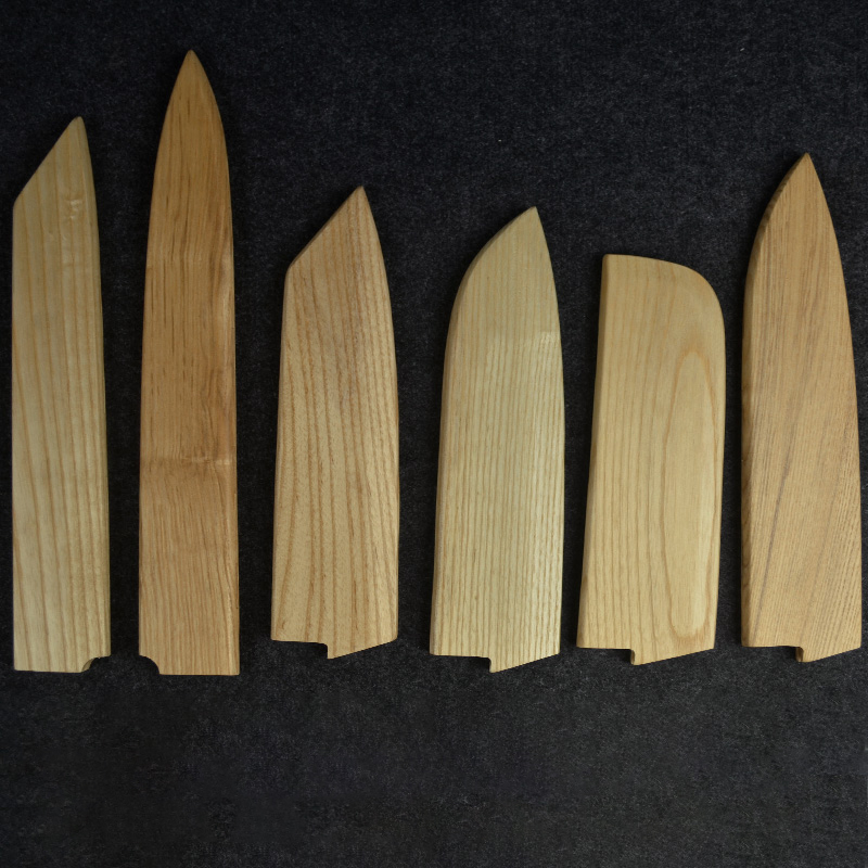 Chef's Wooden Knife Sheath Kit - Magnetic Knife Strip 评论和价格