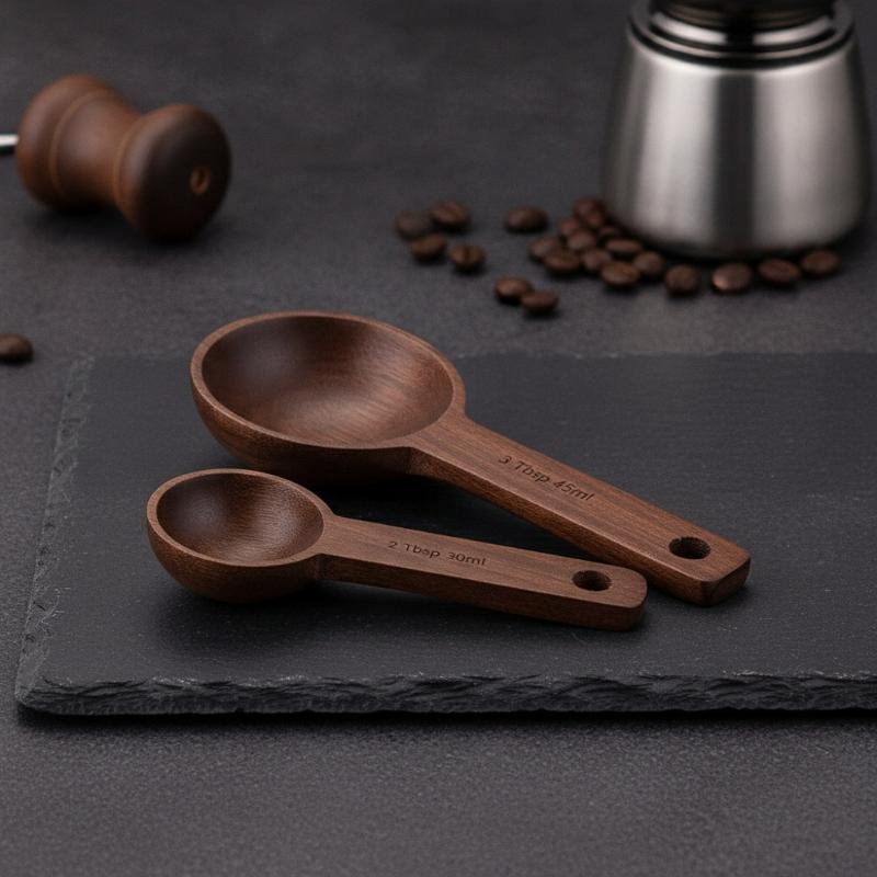 Wooden Measuring Spoon 7.5-45M - Kitchen Gadgets For Chefs 评论和价格