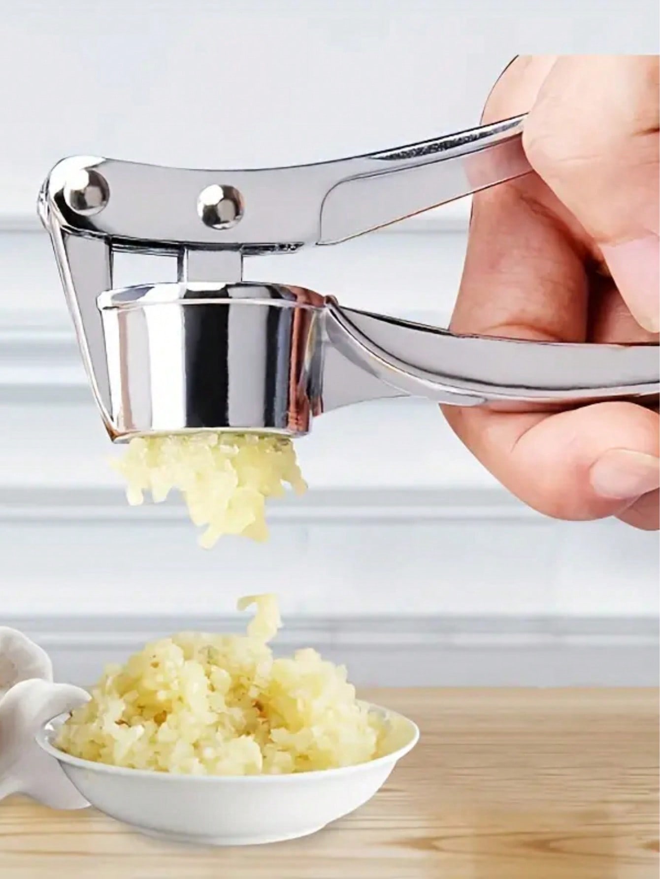 1pc, Garlic Press Washable Gar - Kitchen Gadgets Juicer 评论和价格