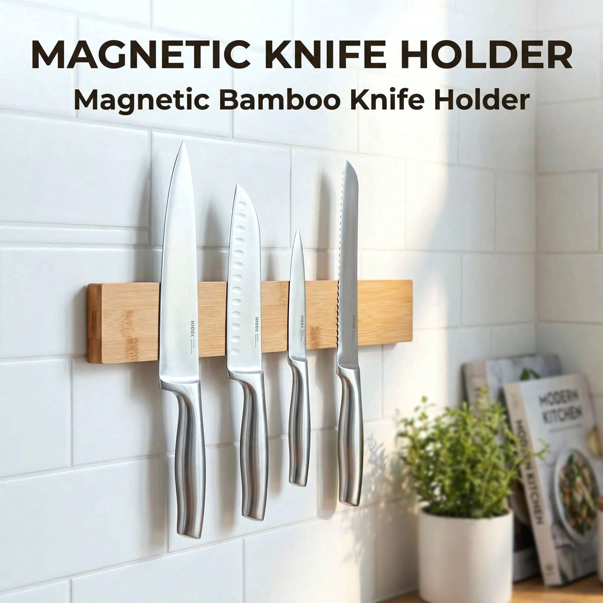 Magnetic Knife Holder With Ult - Magnetic Knife Strip 评论和价格
