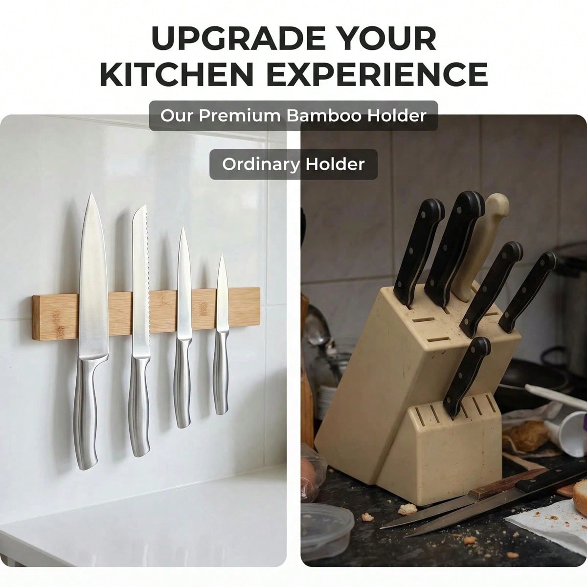 Magnetic Knife Holder With Ult - Magnetic Knife Strip 评论和价格