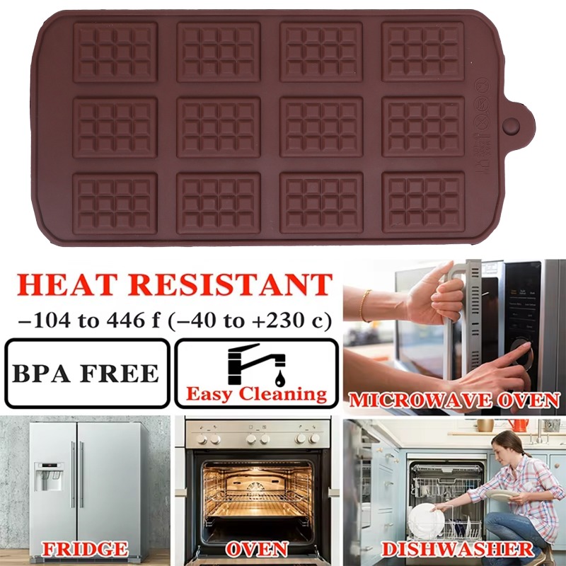 Silicone Chocolate Mold 12 Eve - Kitchen Gadgets Website 评论和价格